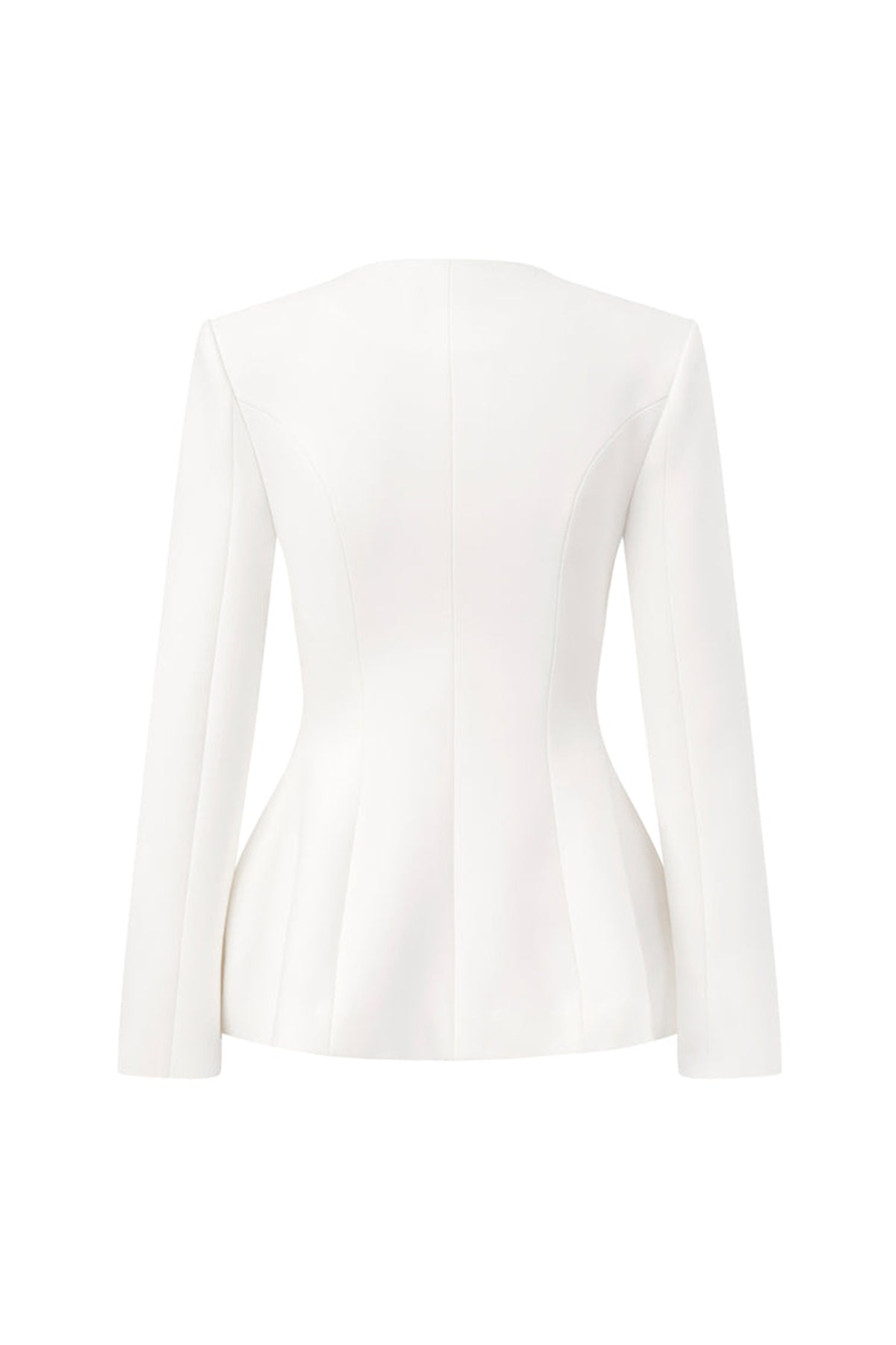 Tulip Peplum Applique Blazer