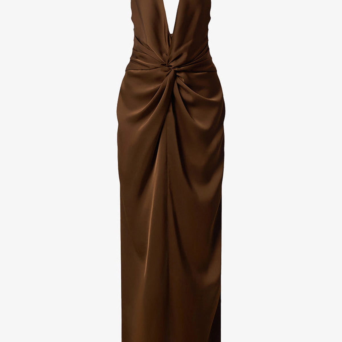Untamed Deep V-Neck Maxi Dress