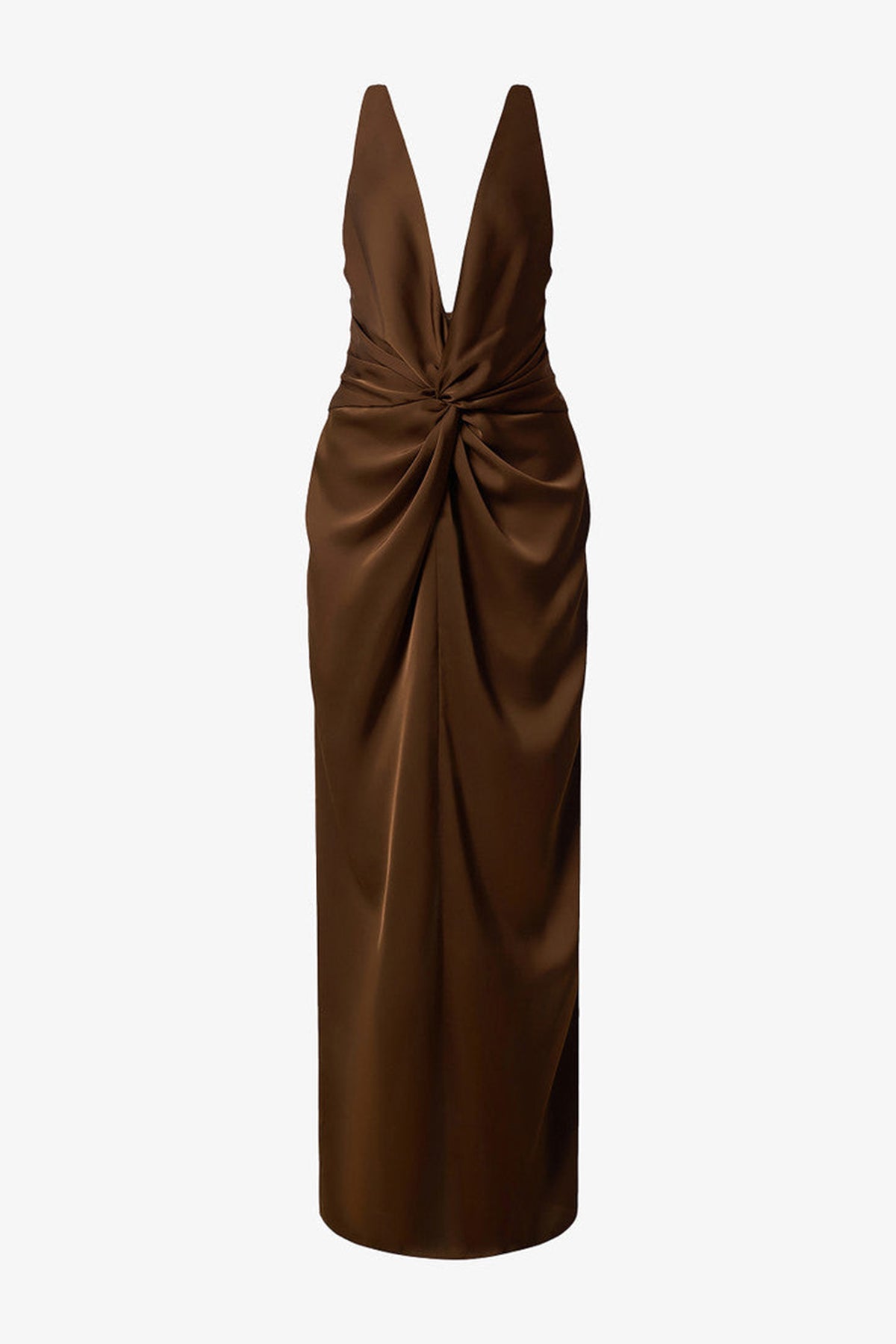 Untamed Deep V-Neck Maxi Dress