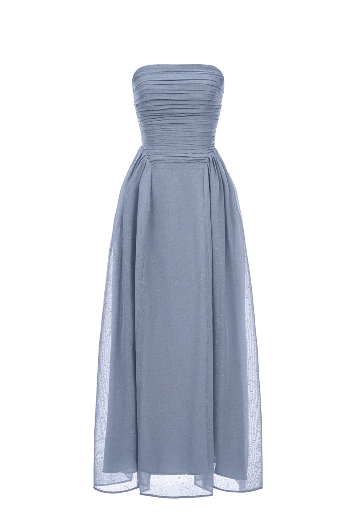 Willow Straight Across Draped Maxi Dress