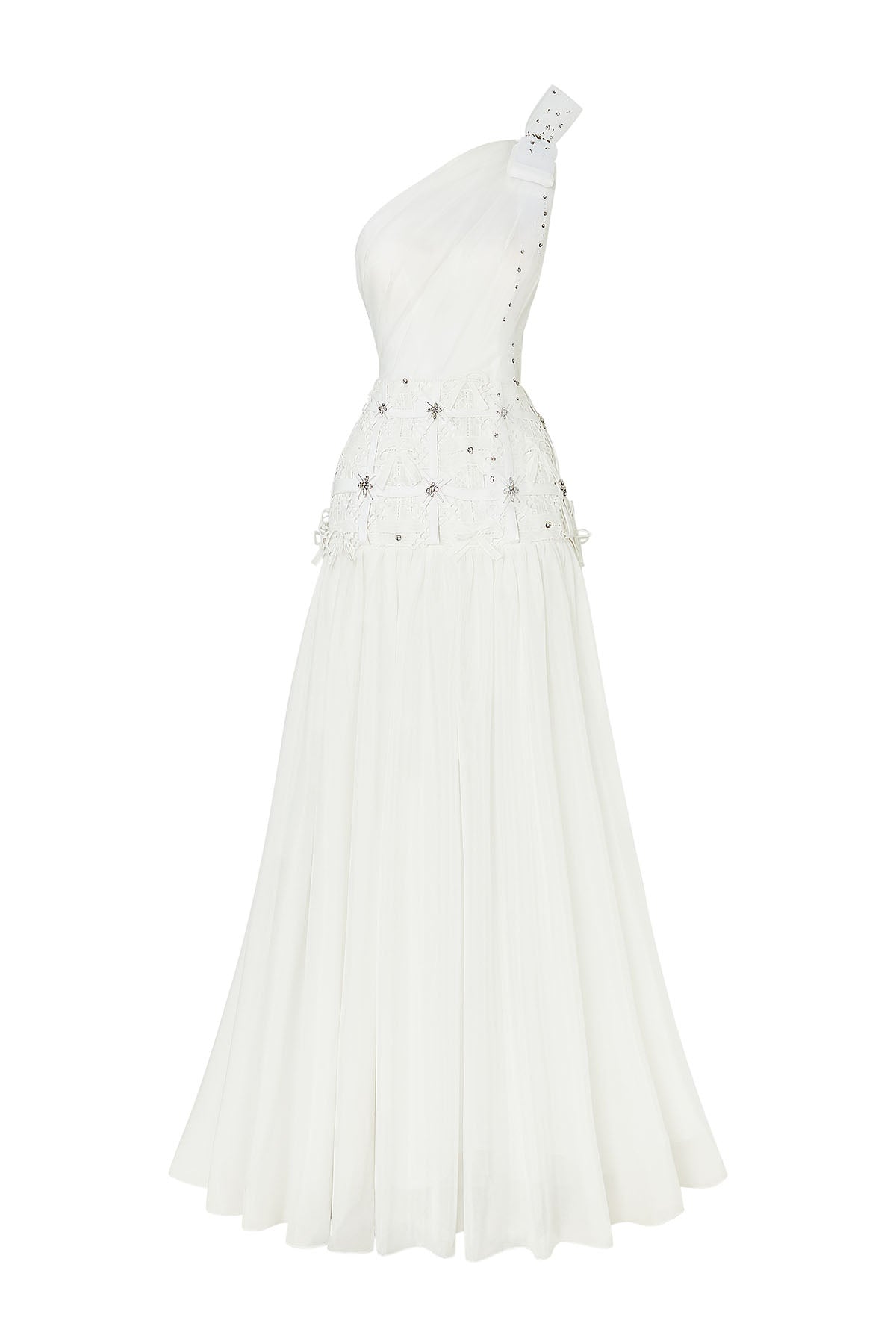 Odenlin One Shoulder Maxi Dress
