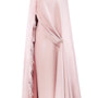 Novella Cape Asymmetric Polyester Ankle Length Trench Coat
