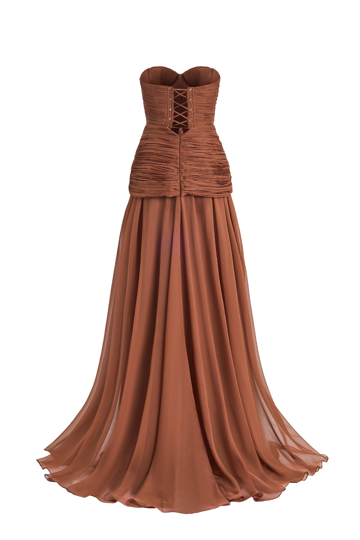 Isolde Ruched Maxi Dress
