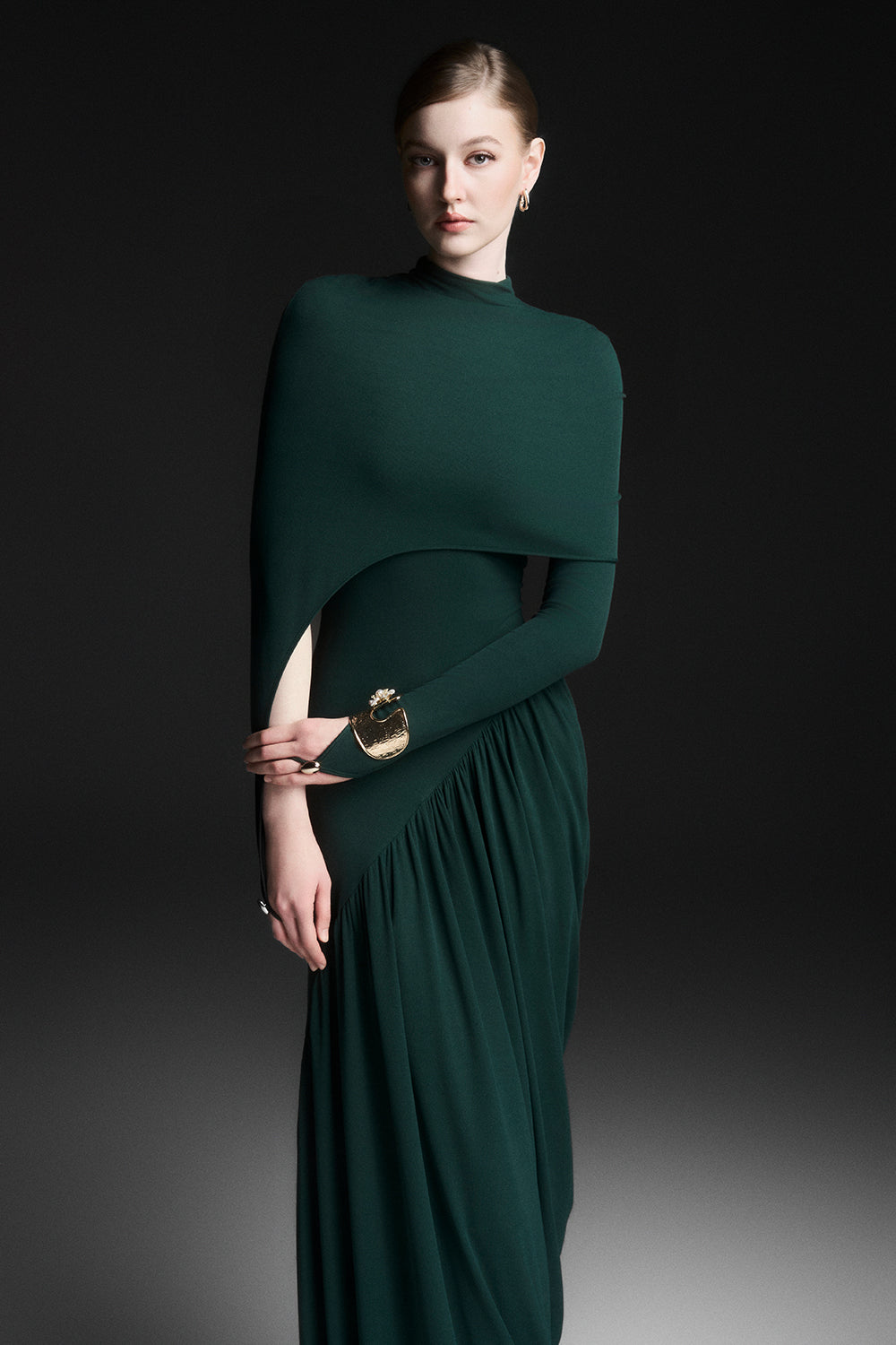 Serelle Ruched Maxi Dress