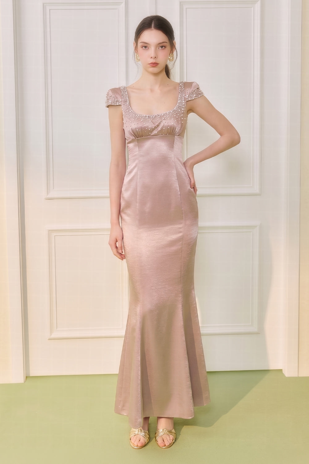 Elara Mermaid Maxi Dress