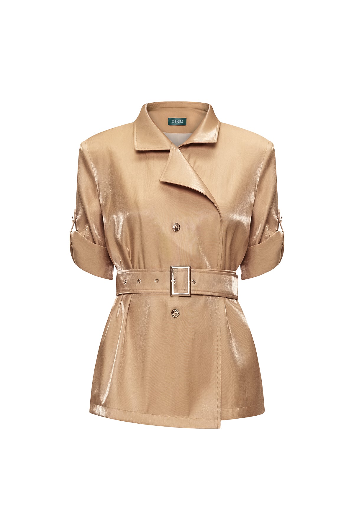 Calanthe Collared Coat