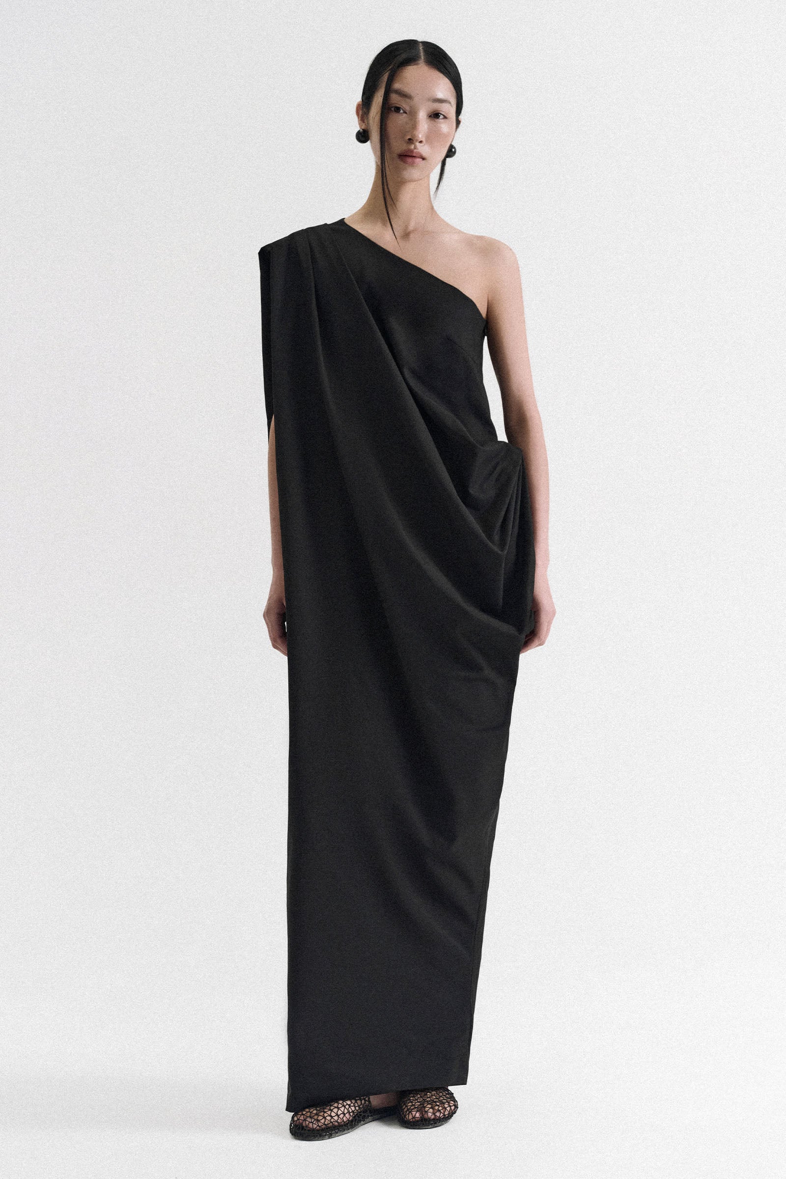 Sigri One Shoulder Maxi Dress