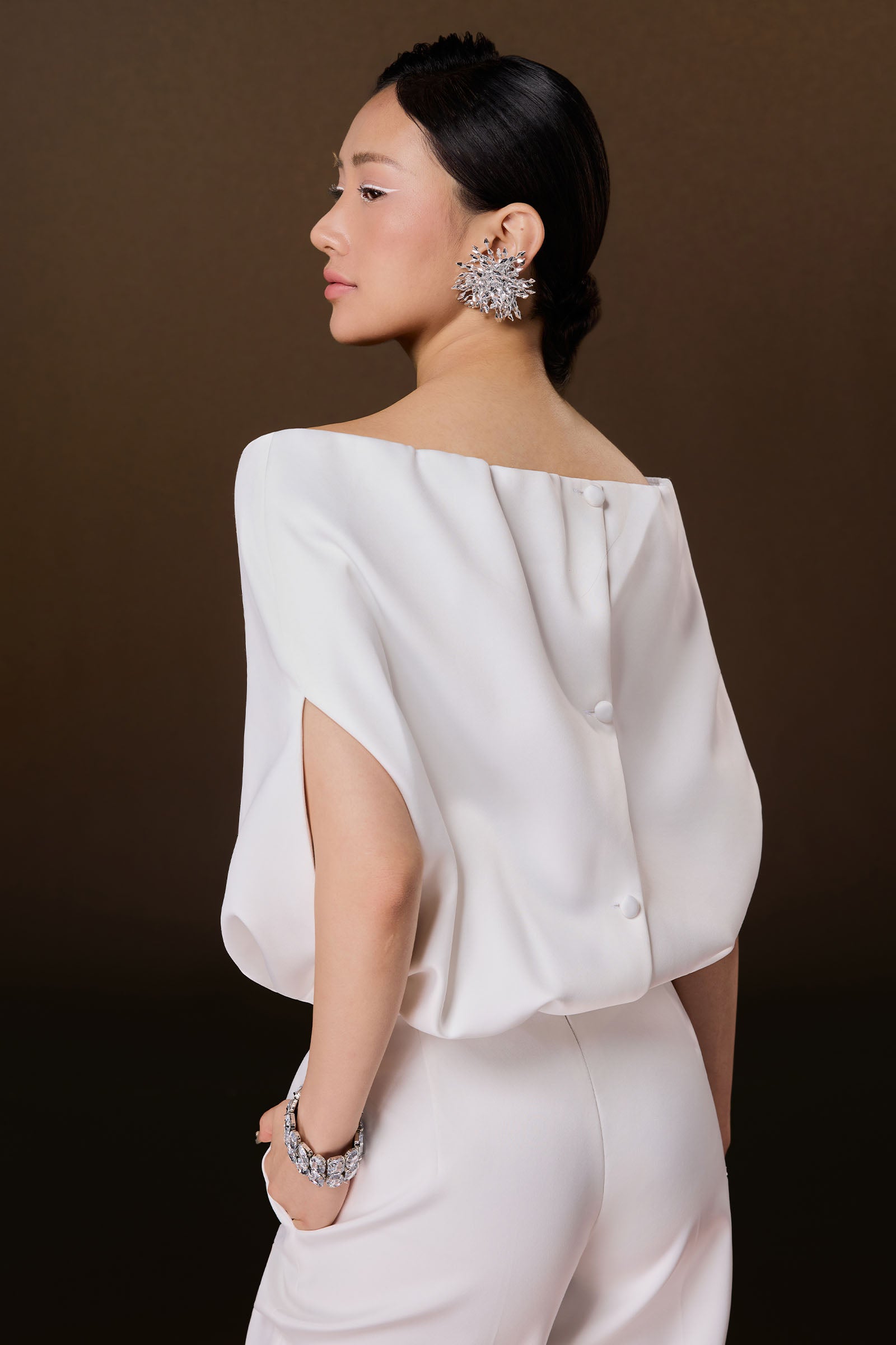 Marquise Boat Neck Jumpsuit