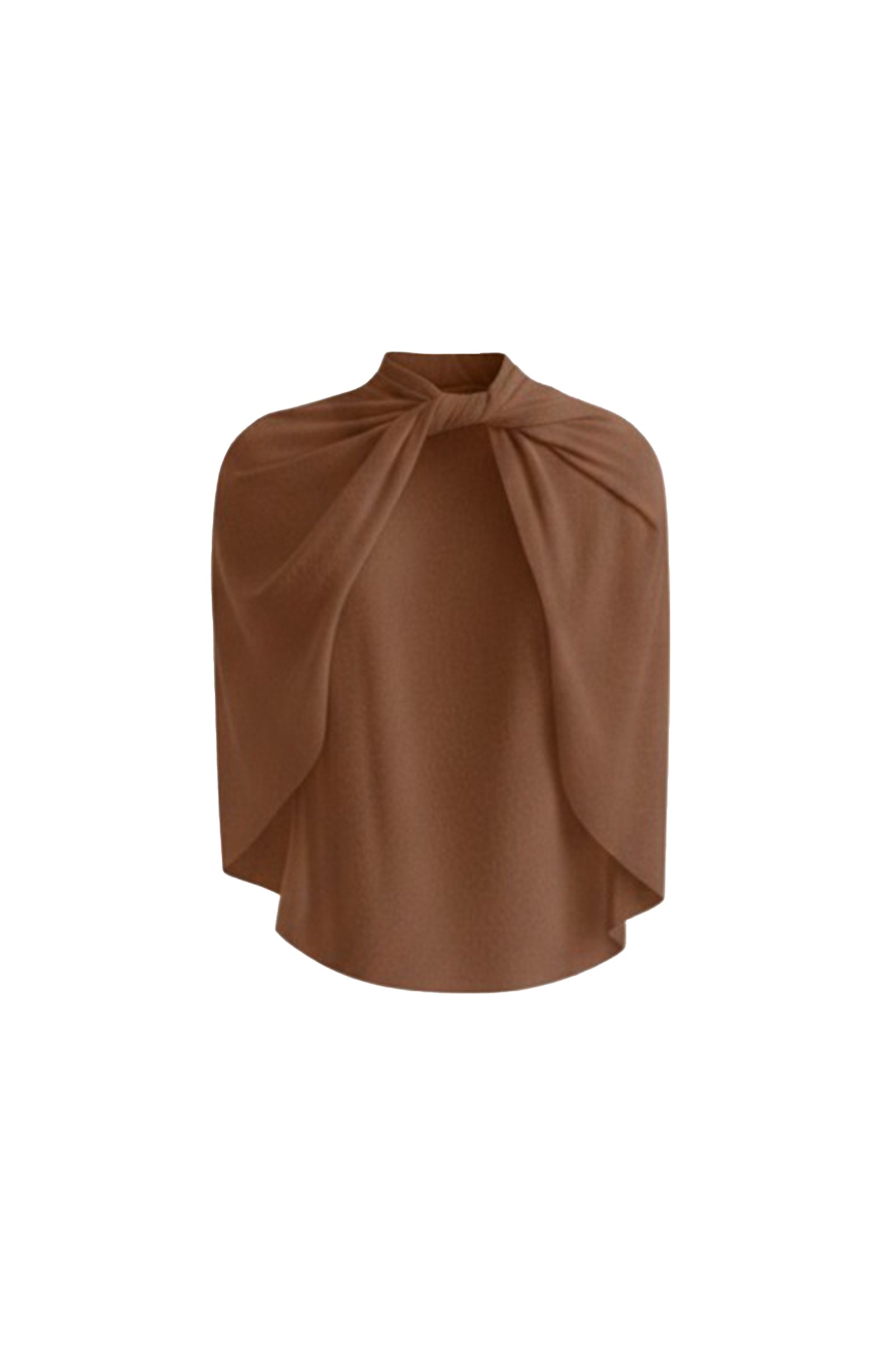 Sora High Neck Cotton Cape