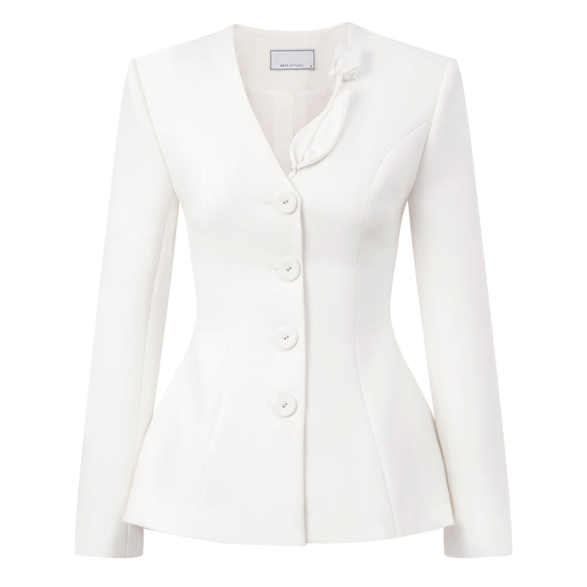 Tulip Peplum Applique Blazer