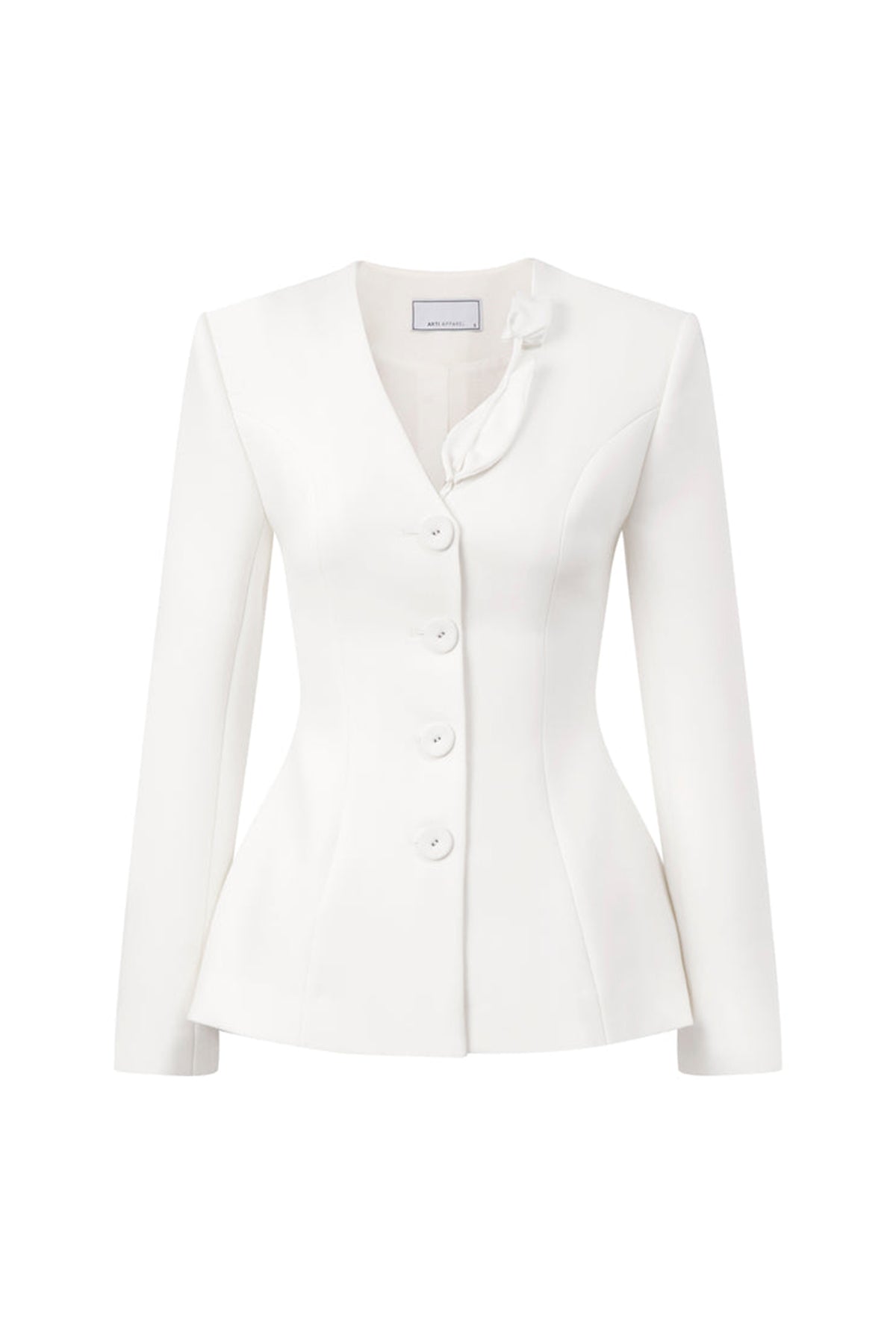 Tulip Peplum Applique Blazer