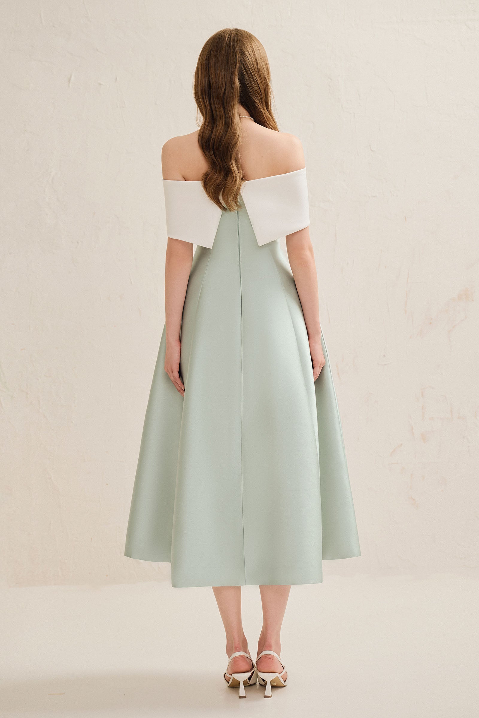 Dakota Off-Shoulder Midi Dress