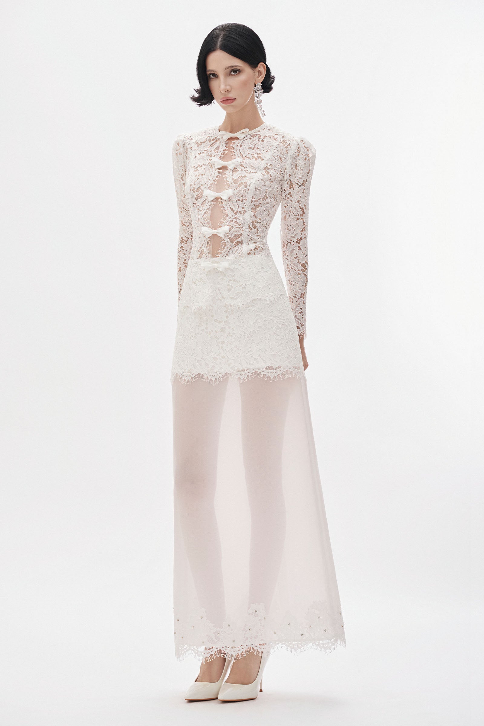Ethereal Rhinestone Skirt