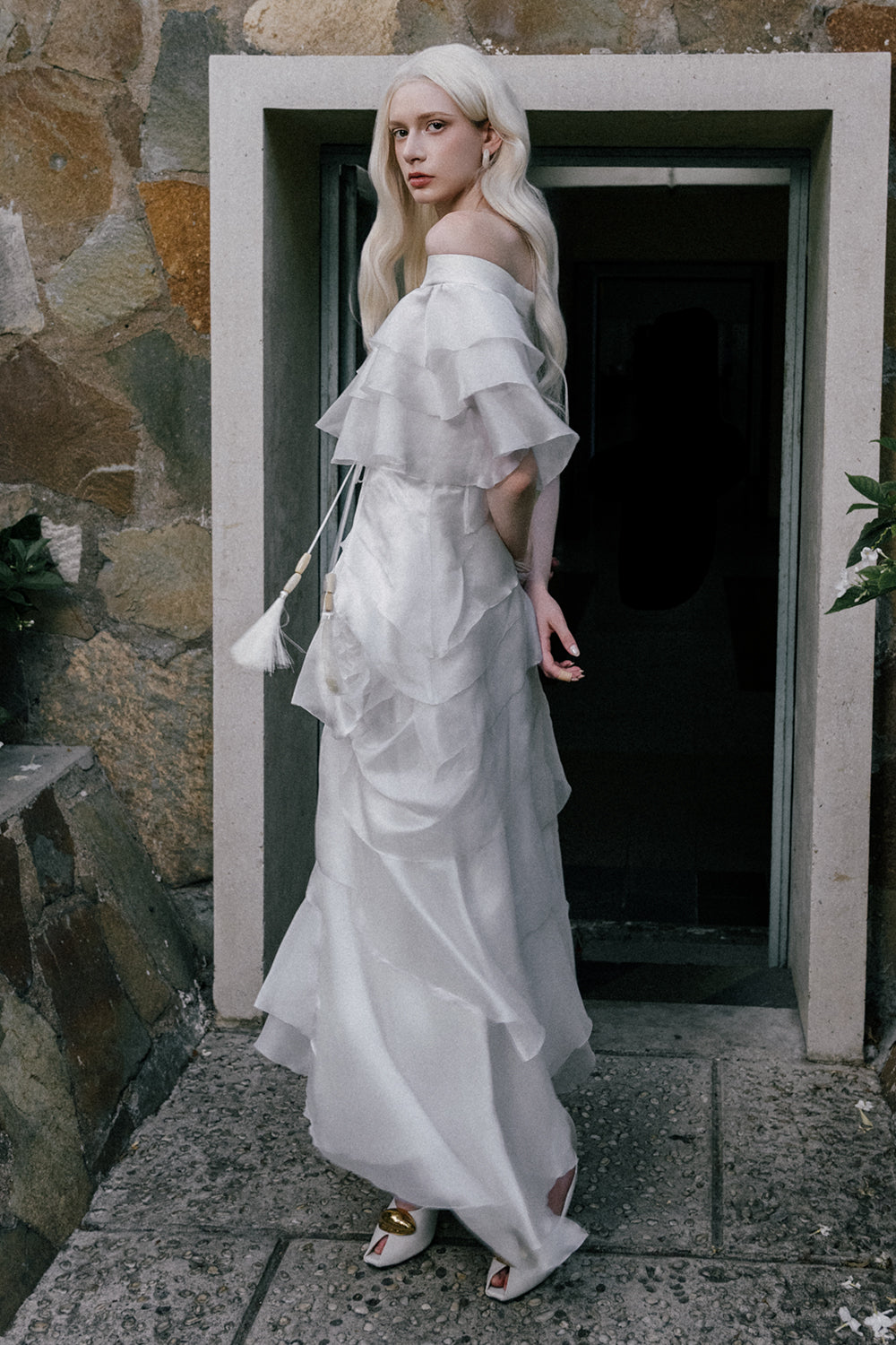Thomas Asymmetric Maxi Dress