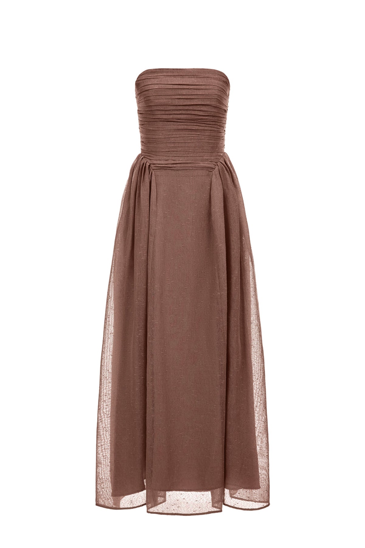 Willow Straight Across Draped Maxi Dress