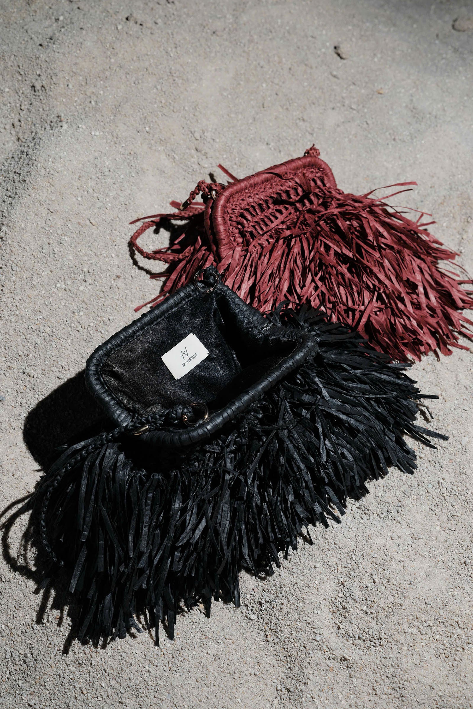 An Heritage Raffia Bag