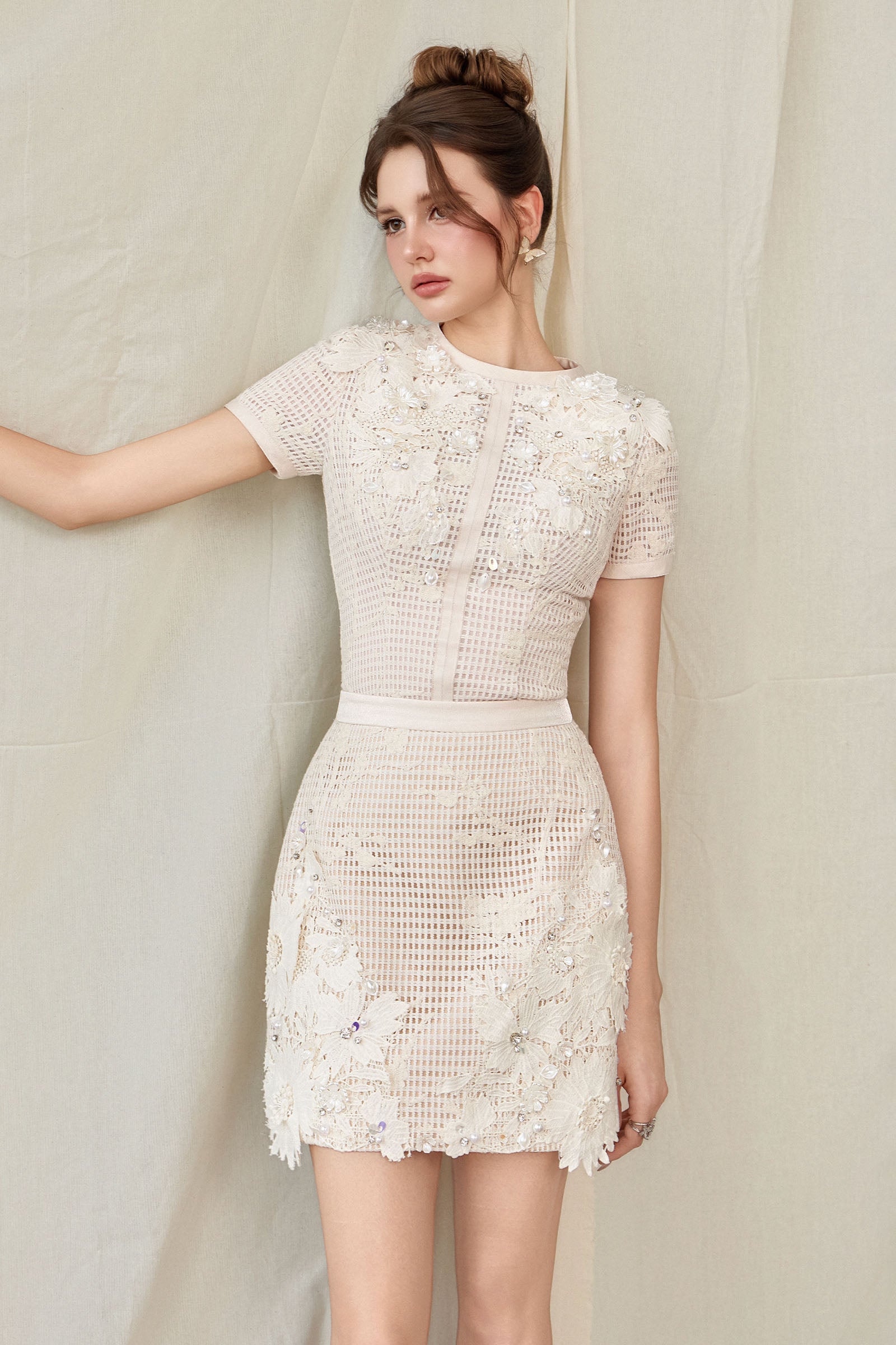 Margot Applique Mini Dress