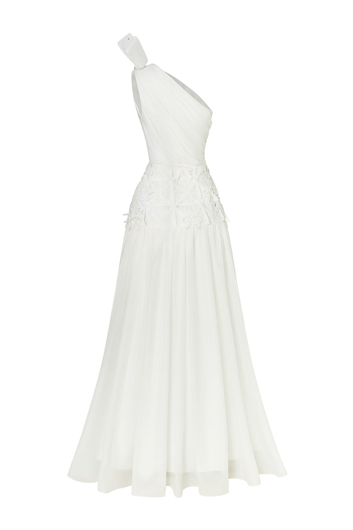 Odenlin One Shoulder Maxi Dress