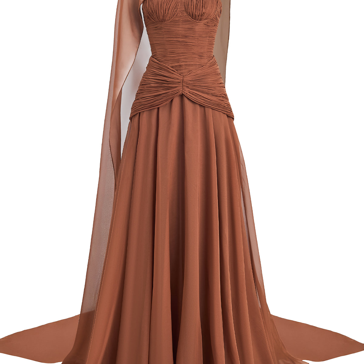 Isolde Ruched Maxi Dress