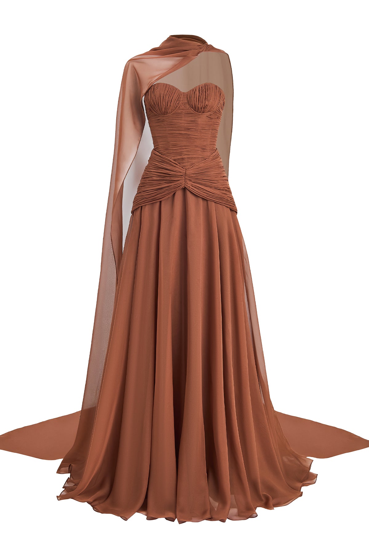 Isolde Ruched Maxi Dress