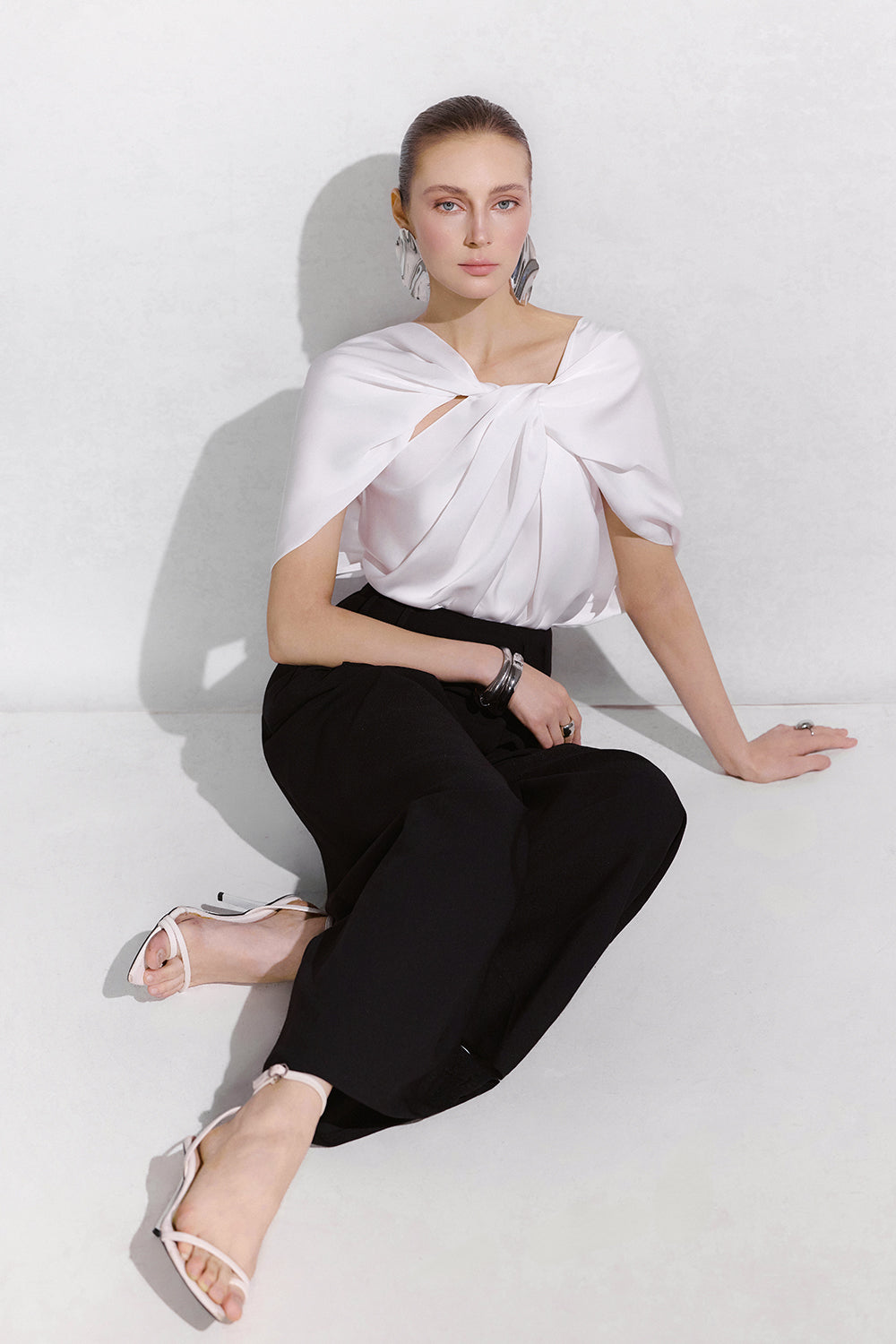 Veris Draped Top