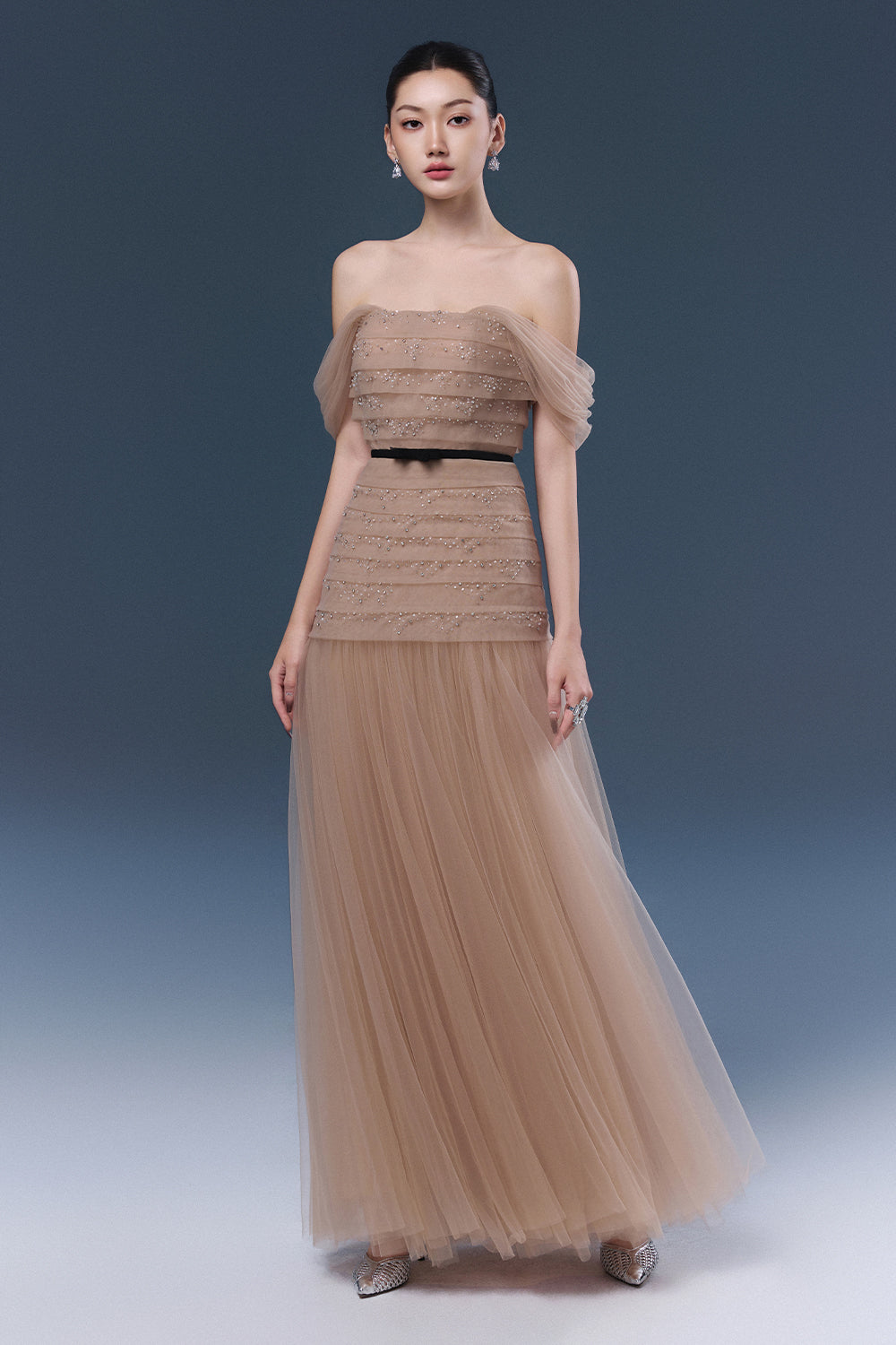 Abigail Off-Shoulder Maxi Dress