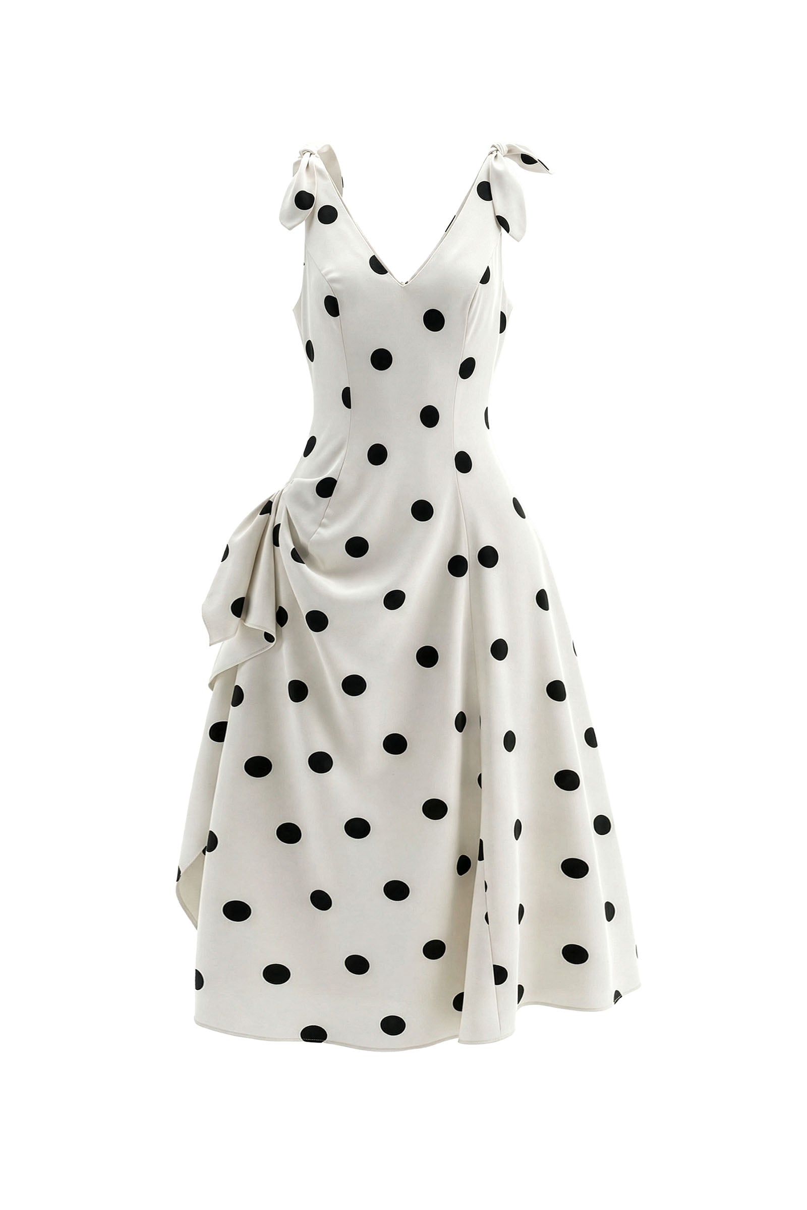 Miel V-Neck Midi Dress