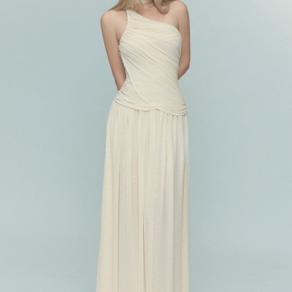 Sera One Shoulder Maxi Dress