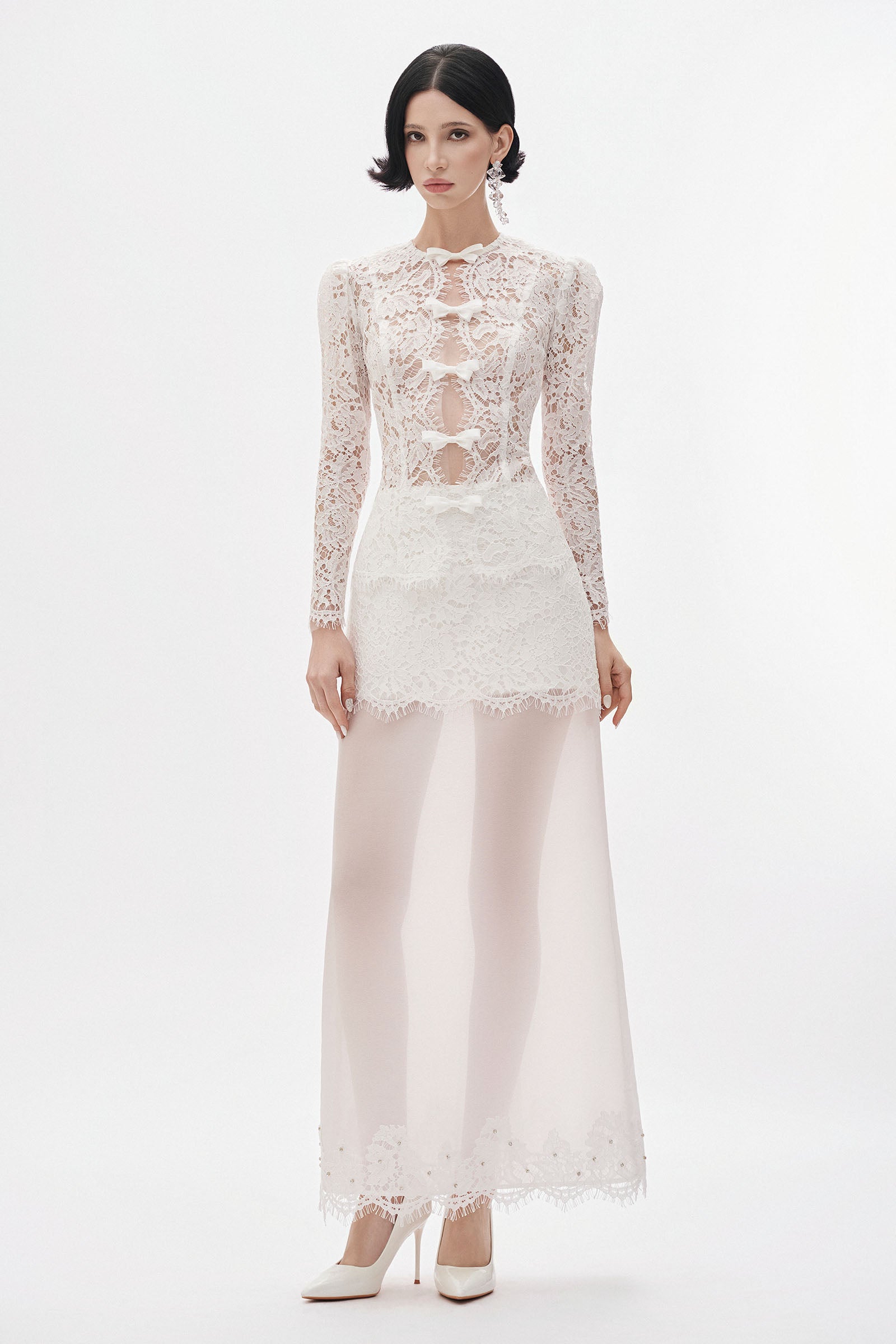 Ethereal Rhinestone Skirt