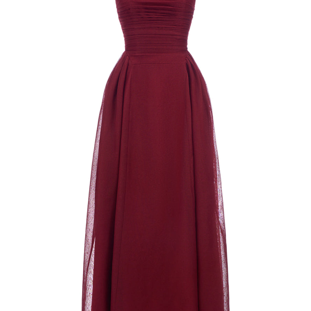 Willow Straight Across Draped Maxi Dress