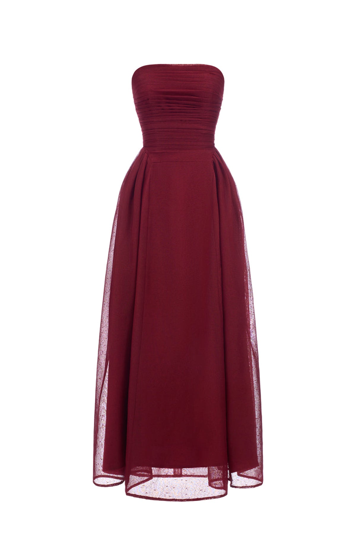 Willow Straight Across Draped Maxi Dress