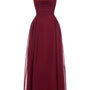 Willow Straight Across Draped Maxi Dress