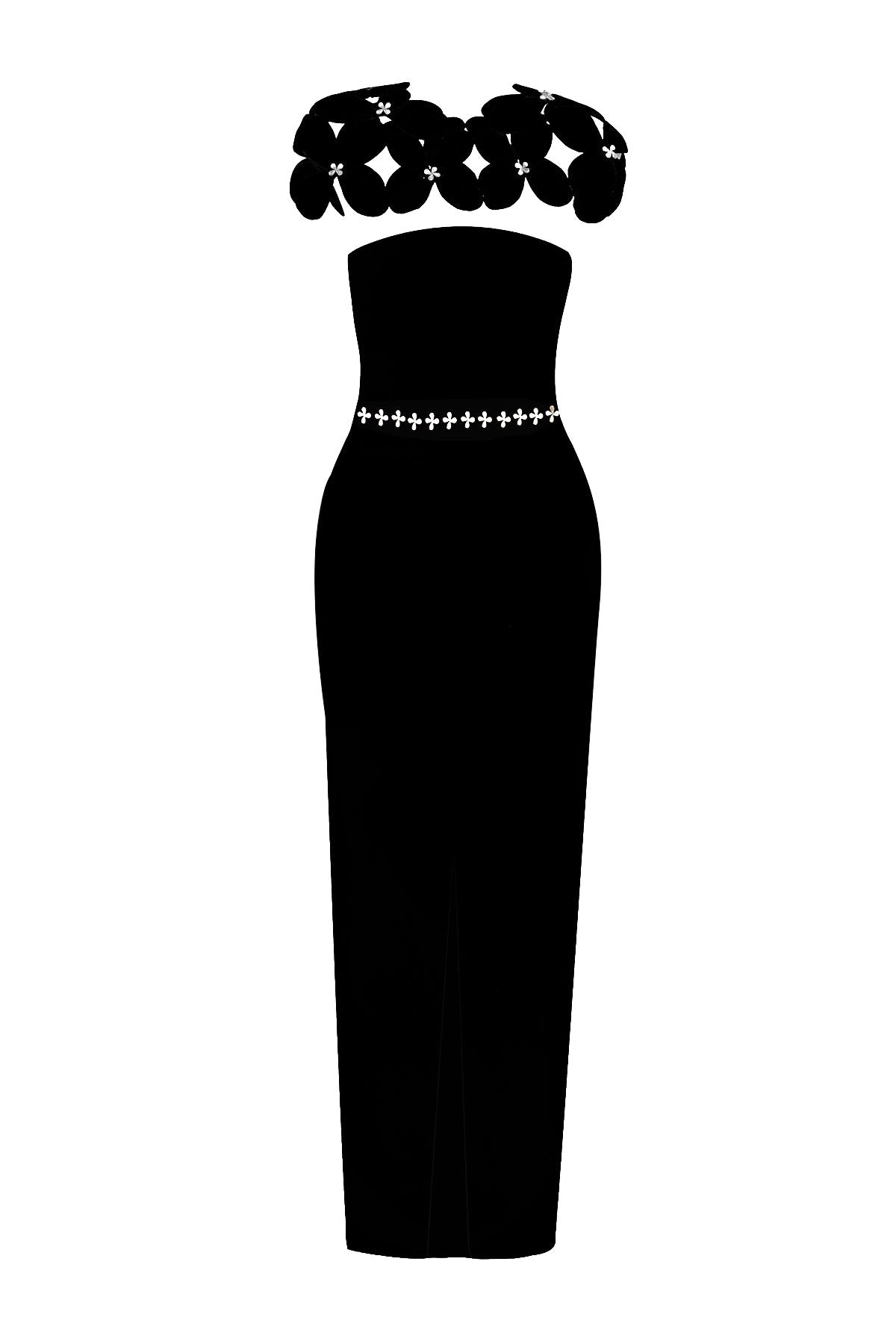 Velora Bead Maxi Dress