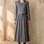 Graph Square Neck Jacket