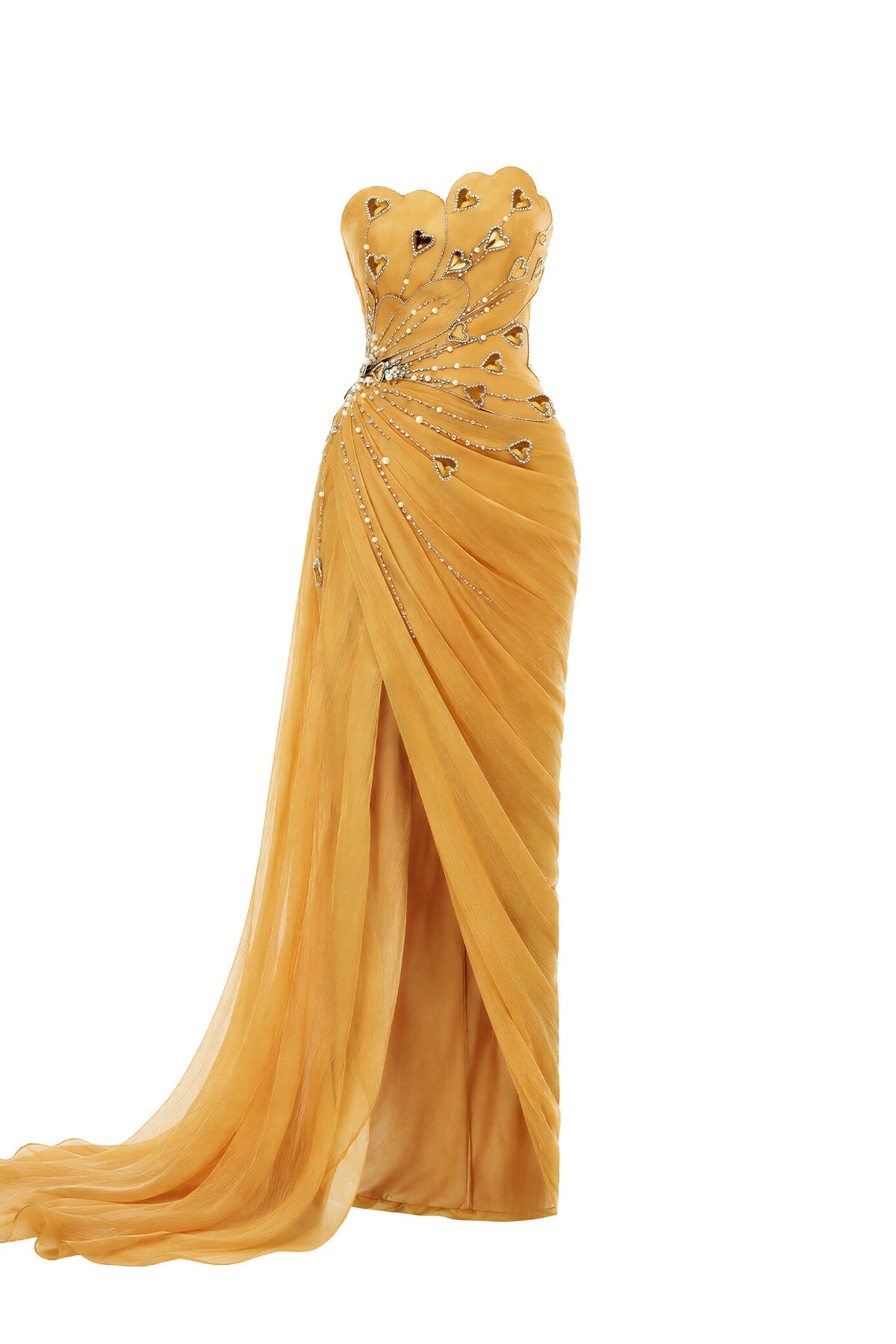 dull gold dress Women's Vire Draped Maxi XXS/XS/S/M/L/XL/XXL/3XL/Customize MEAN BLVD birthday dresses