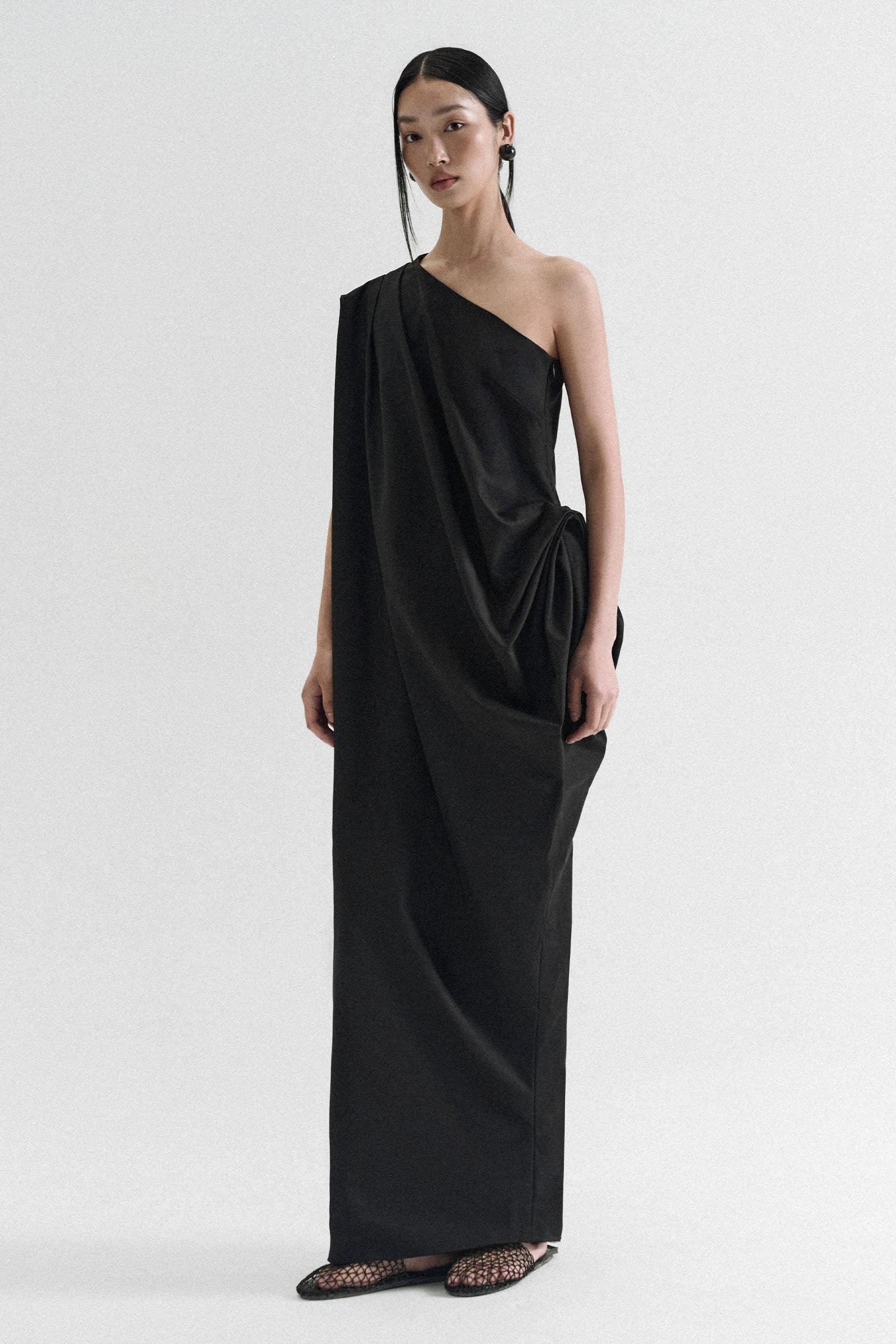 Sigri One Shoulder Maxi Dress