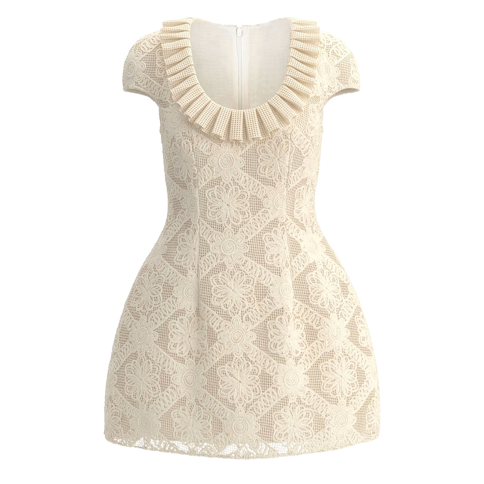 Deline Scoop Neck Mini Dress