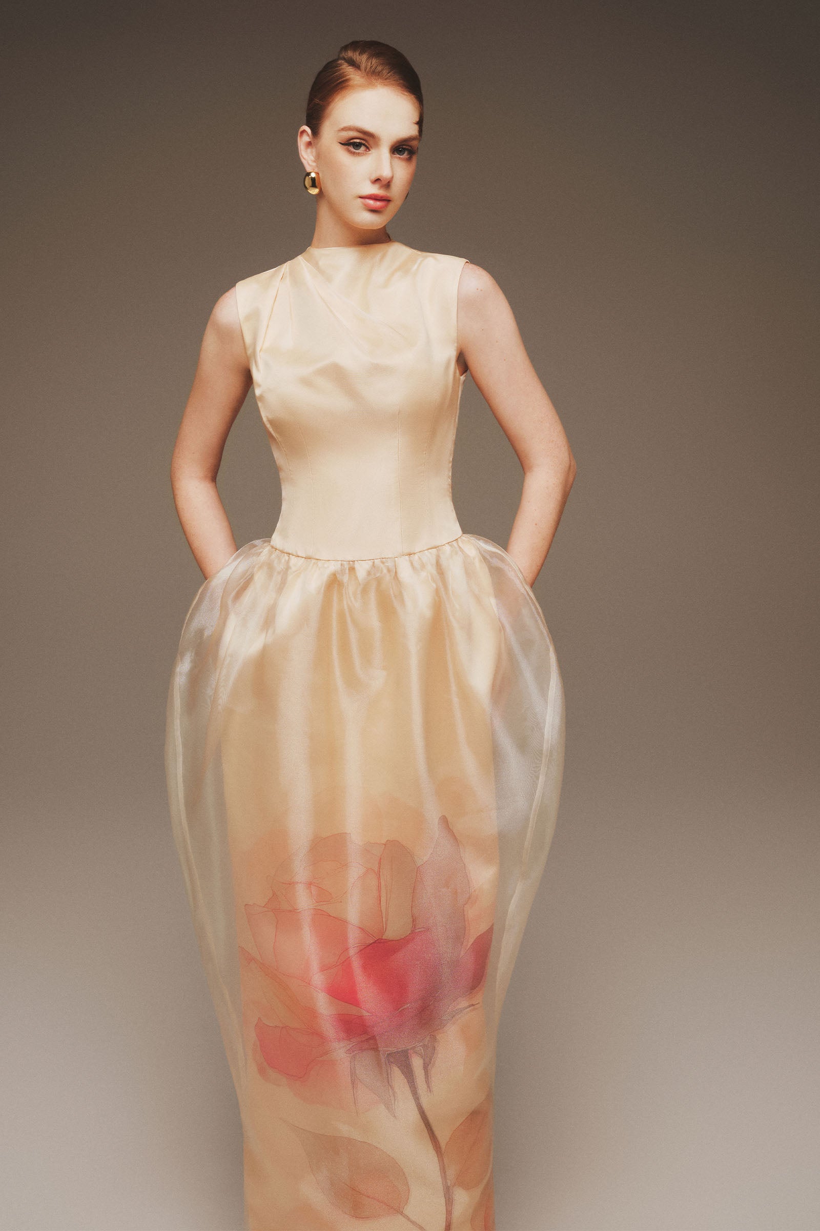 Vionne Cocoon Maxi Dress