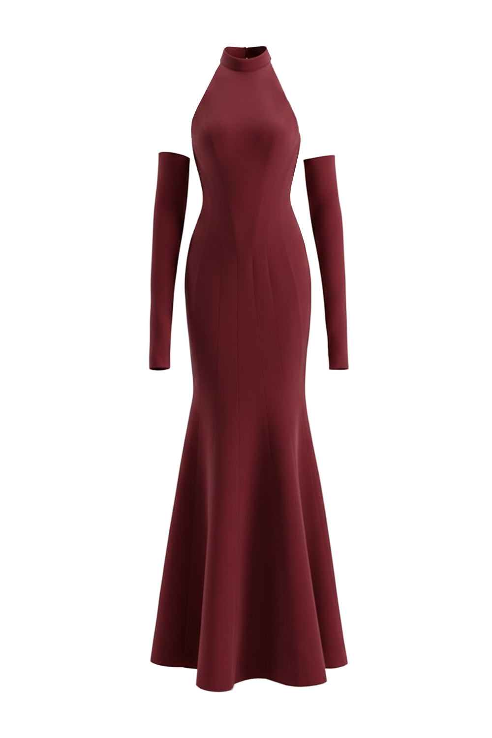 cotton mermaid dress Women's Merina Mermaid Cotton Maxi Dress XS/S/M/L/XL/XXL Blue/Burgundy MEAN BLVD Blue / XS