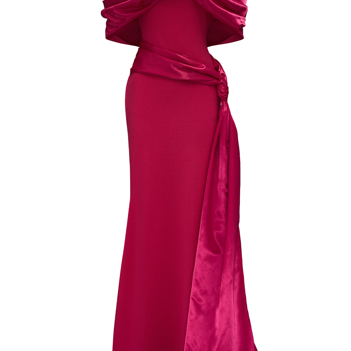Lilium Off-Shoulder Maxi Dress