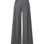 Velora Straight Ribbed Wool Blend Floor Length Pants