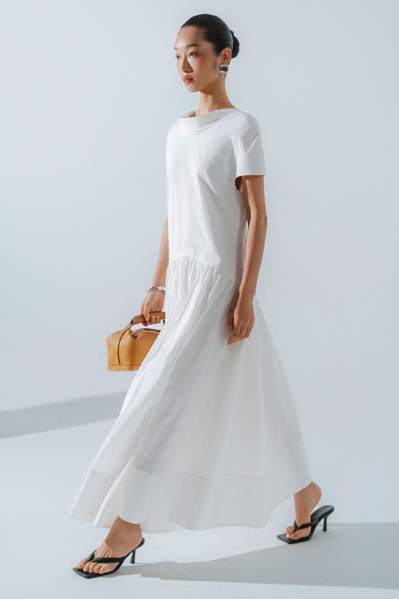 Eira Cowl Maxi Dress