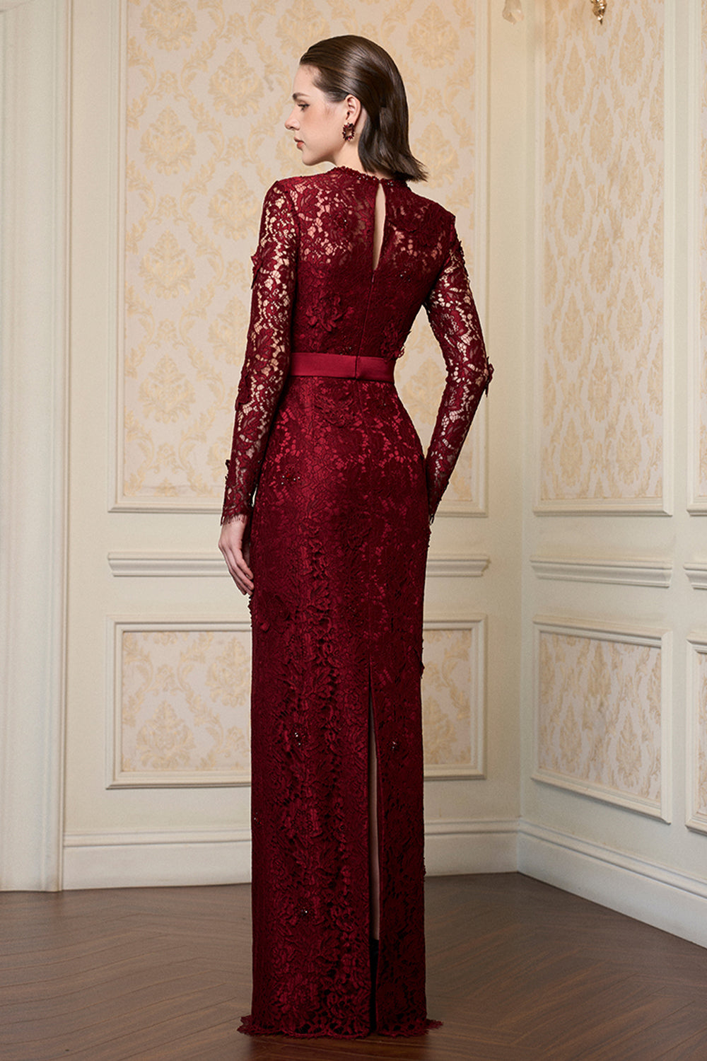 Étoile Trapeze Neck Maxi Dress