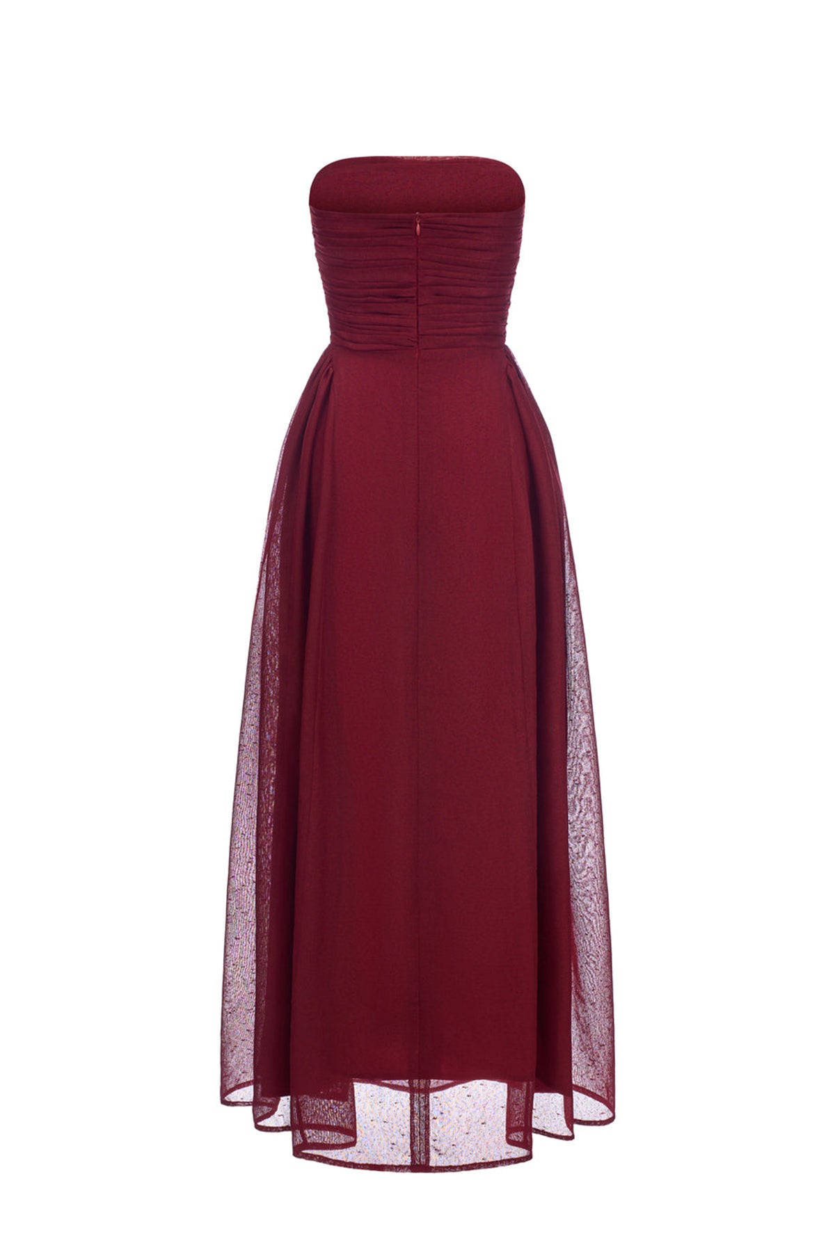 Willow Straight Across Draped Maxi Dress