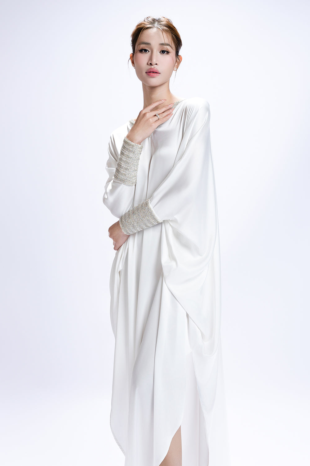 Aveline Cocoon Bead Maxi Dress