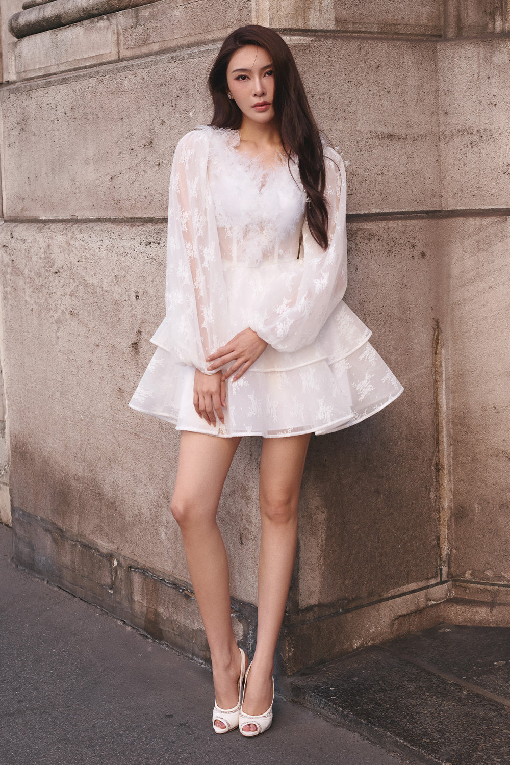 Noelle A-line Mini Dress