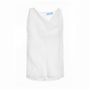 Amabel Straight Cowl Neck Silk Crepe Top
