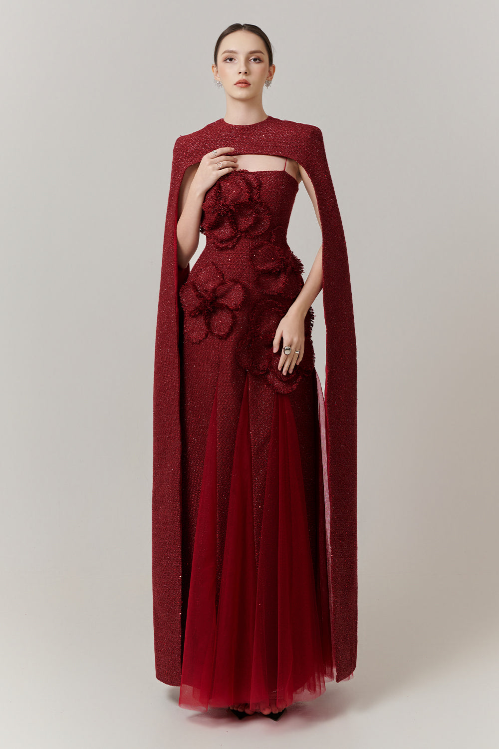 cape dress formal Off The Shoulder Ashley Stewart Jovani Style ASOS Design - Maxi Dress
