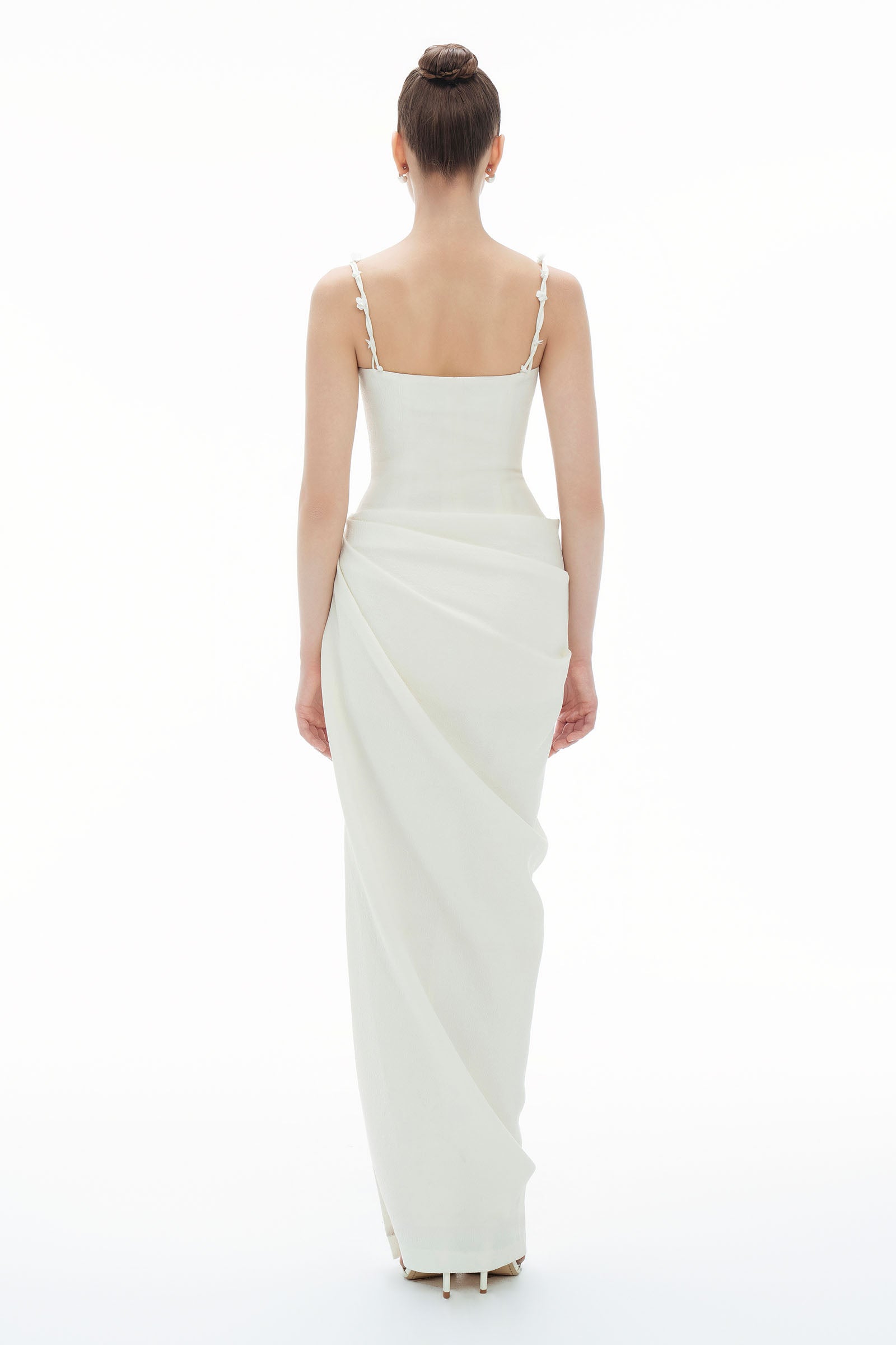 Magnolia Draped Maxi Dress