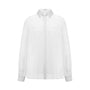 Lucca Straight Puffy Sleeved Organza Shirt